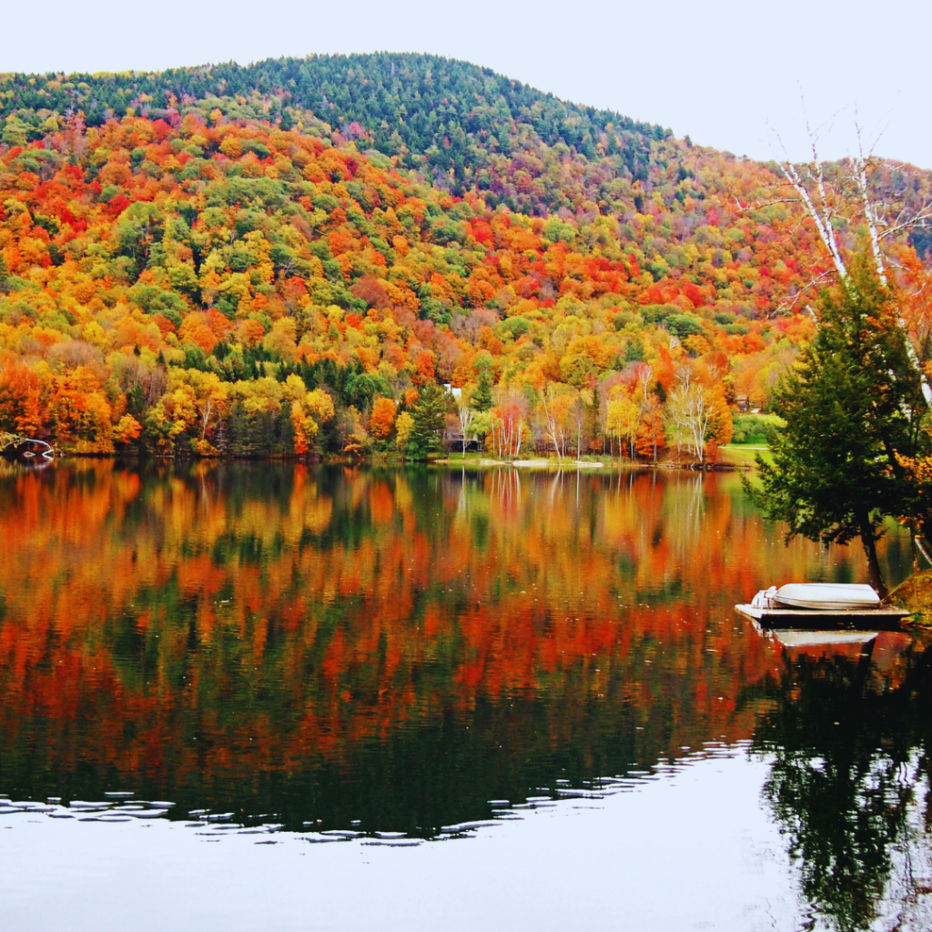 Beautiful fall day in Vermont